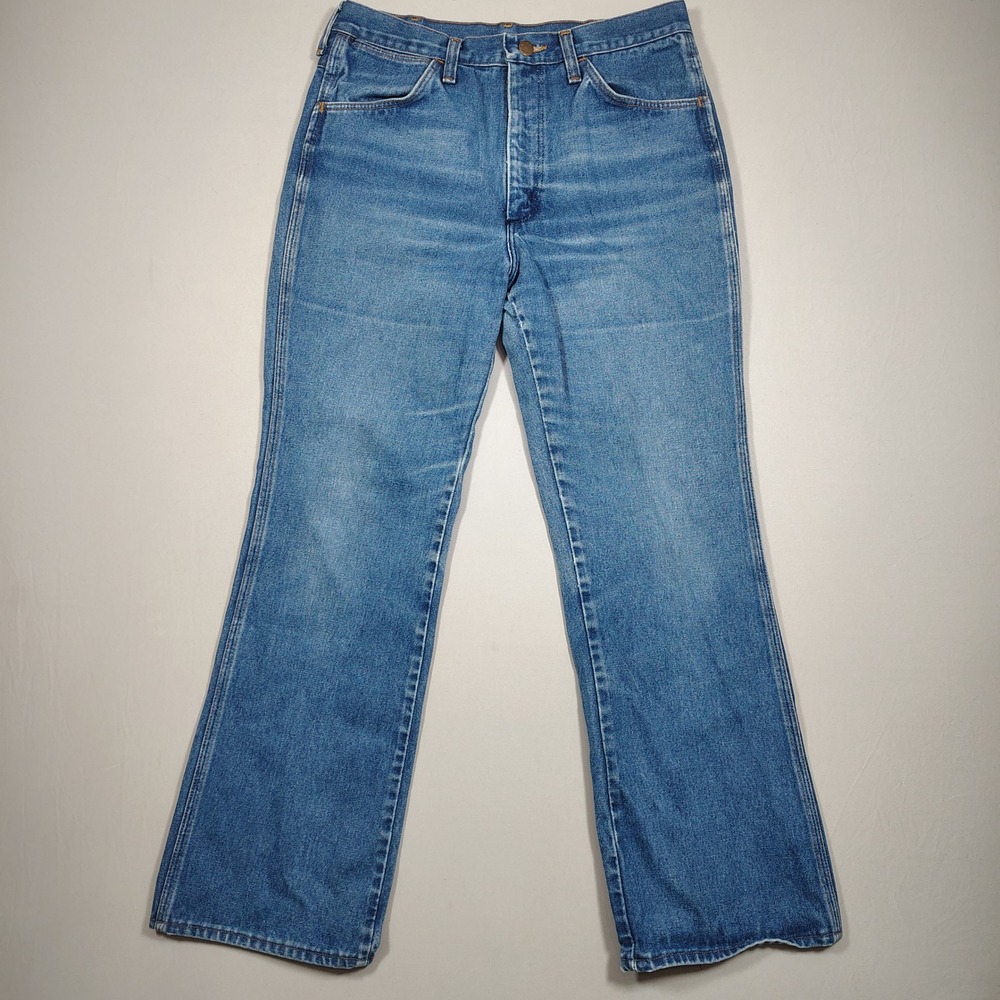 Wrangler Men's Slim Jeans - Light Blue Denim